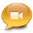 iChat Video Bubble Icon